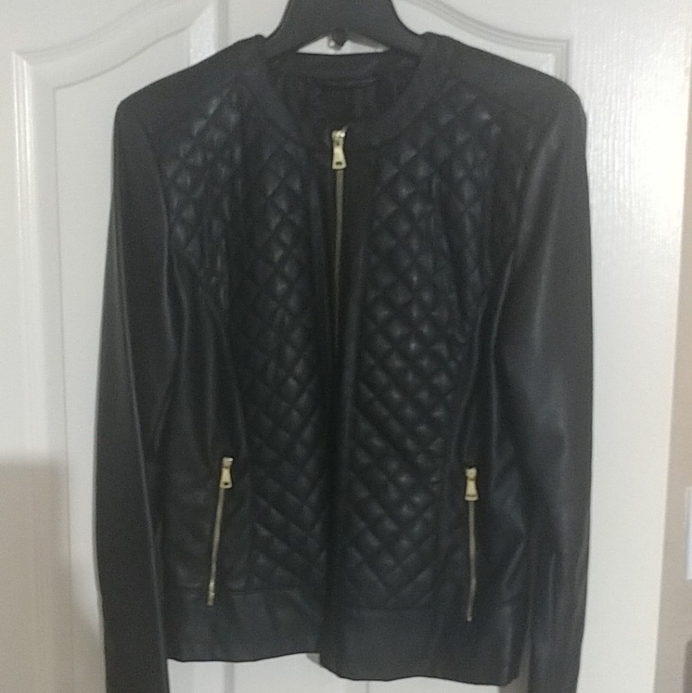 Leather jacket